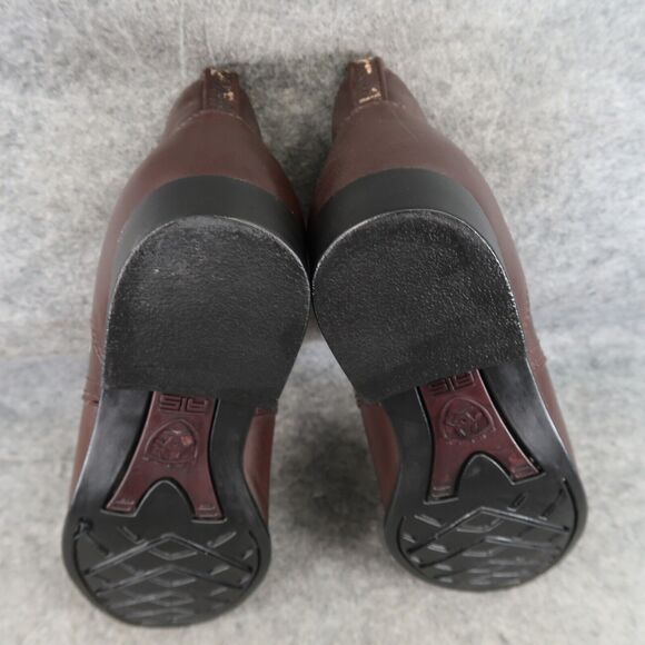 Ariat Shoes Womens 6.5 Bootie Buckle Strap Leather Western Equestrian Ankle Boot - Picture 12 of 16